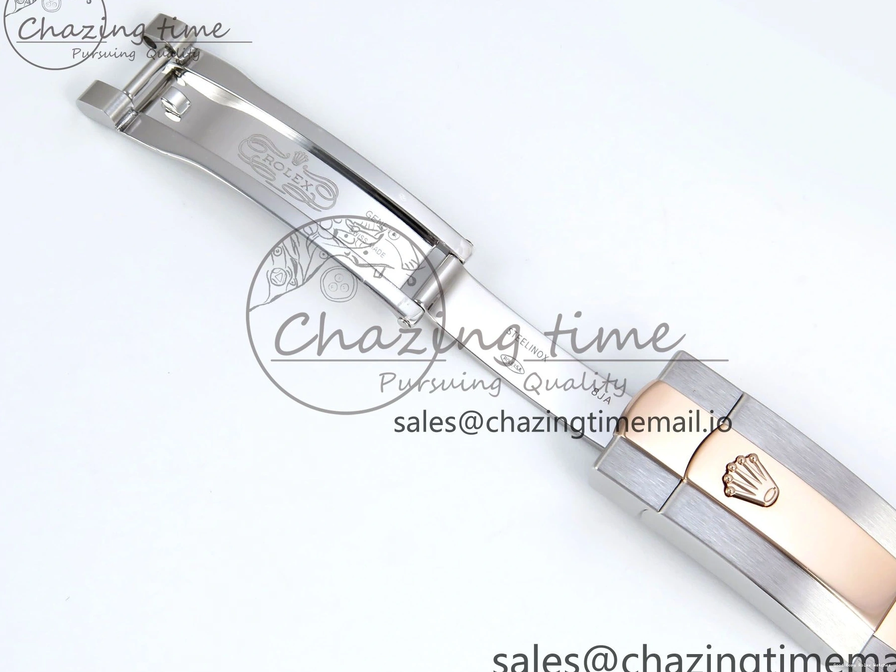 AAA Replica Watches 31 Oyster Dial 904L ETA Diamonds Bezel on RG WrinkleFree Best Diamonds Bracelet DateJust 278381RBR 373 Brown Steel ARF 1:1 SS Edition 1225